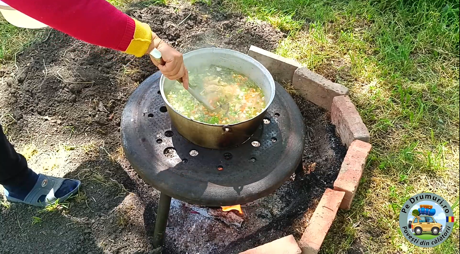 Borș de cocoș la pirostrii